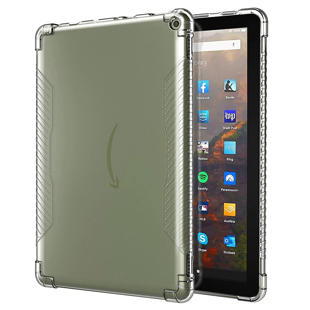 

Планшет женский для Amazon Kindle Fire HD 10 Plus планшет 10,1 дюйма 11-го поколения, 2021 защитный чехол из ТПУ с защитой от царапин Cor