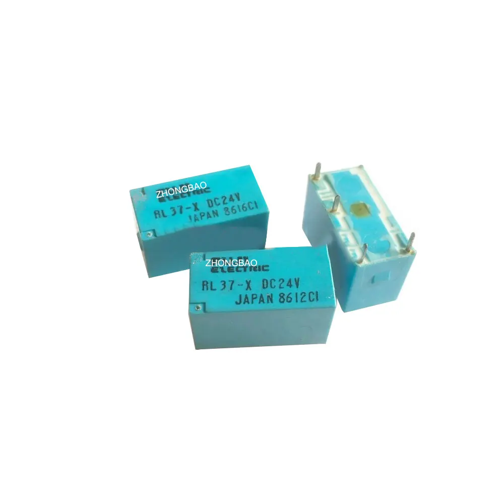 

New Relay RL37-X DC24V 24V 24VDC 4Pin 5A (Good Quality)