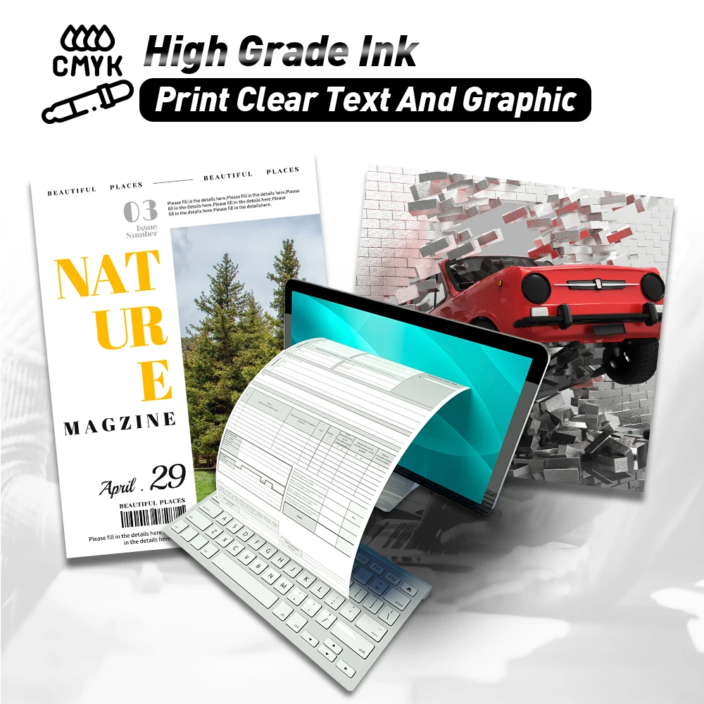 Картридж чернильный Mambaink 304XL Восстановленный для HP 304 XL Deskjet 5010 5012 5014 5020 5030 5032 5034 5052