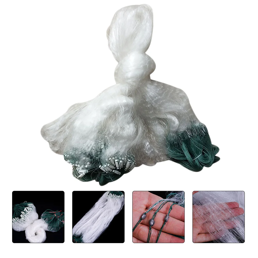 

Fishing Net Trap Fillnet Portable Landing Foldable Single Layer Accessories Tool