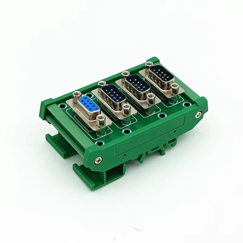 Разветвитель интерфейсного модуля шины D-SUB DB9 с установкой на DIN-рейку