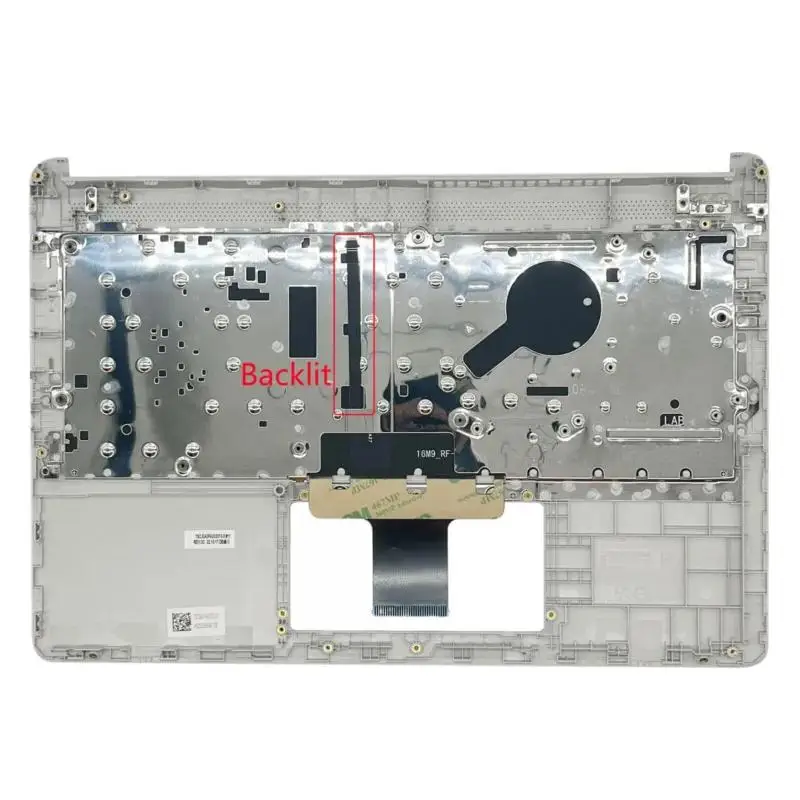 WYORESY упор для рук HP 14-DQ 14T-DQ 14S-DQ 14-FQ американская клавиатура с подсветкой L88206-001