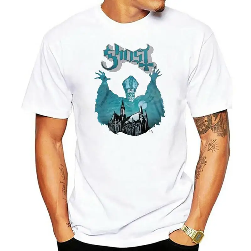 Fashion Summer New Ghost Band Opus Eponymous Album Cover Shirt (SMLXL2XL) Logo Tee For Men