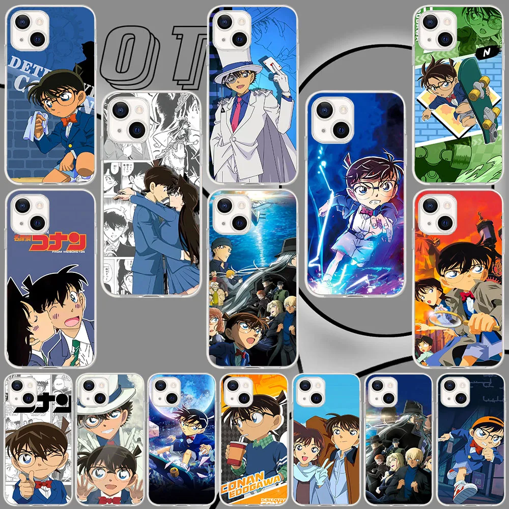 PK-31 детектив Conan Flexible чехол для Moto G50 G60 G200 E22I Edge 20 30 S30 40 Neo Ultra 50 Fusion Lite Pro