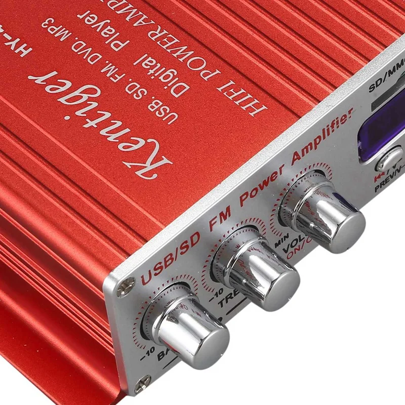 Автомобильный стереоусилитель Kentiger 3 дюйма с ЖК-дисплеем