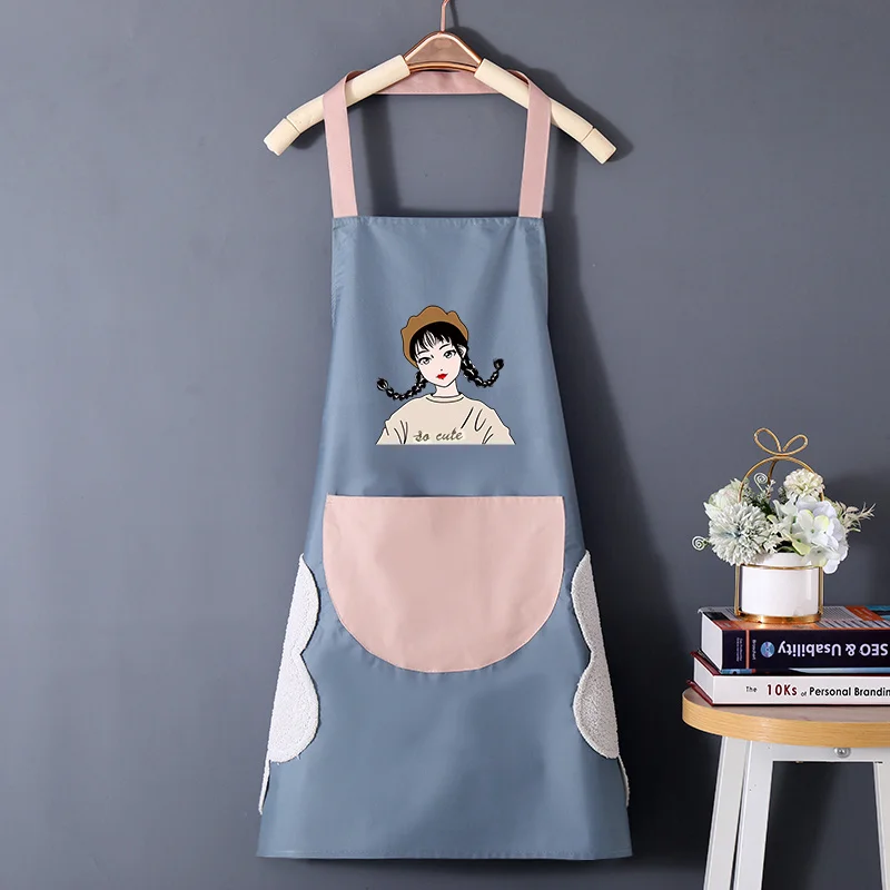 

Детский фартук с мультяшным рисунком