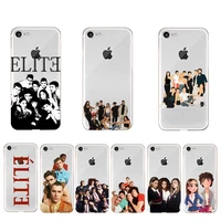 toplbpcs tv series elite phone case for iphone 11 12 13 mini pro xs max 8 7 6 6s plus x 5s se 2020 xr case