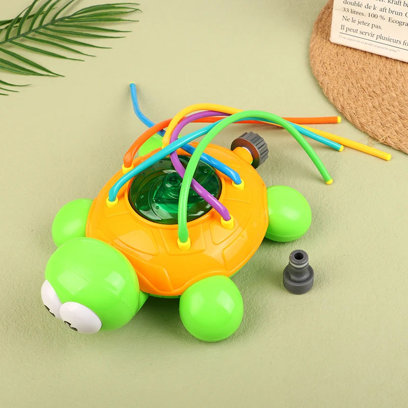 

New 1pc Fun Outdoor Tortoise Sprinkler Water Spray Toy Children Summer Garden Bathroom Splashing Play Game Toys