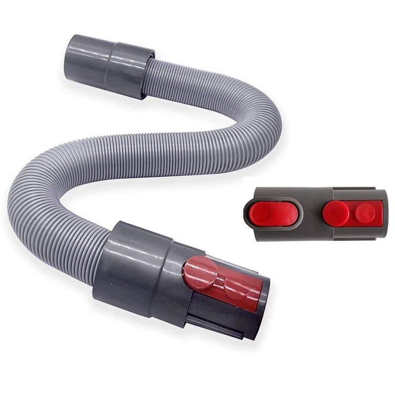 

Adapter Conversion Head And Flexible Extension Hose Compatible For Dyson V7 V8 V10 V11 Vacuum Cleaner Parts Grey