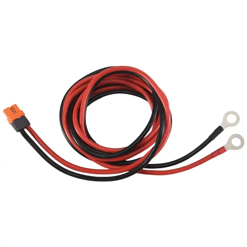 Разъем 12AWG Xt60i (гнездо) с кольцевым соединителем и луженым проводом для RC-аккумуляторов, портативных электростанций и солнечных панелей (art.: 3920dba8a9237) - 3920dba8a9237