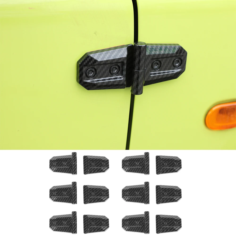 

Car Engine Hood Door Hinge Decoration Cover Trim Stickers for Suzuki Jimny JB64 JB74 2019 2020 2021 2022 Exterior Accessories