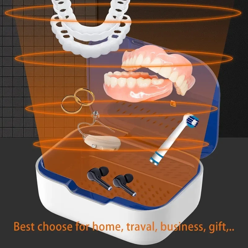 

Orthodontic braces and denture cleaning machine UV disinfection and sterilization equipment Jewelry ultrasonic cleaning machine