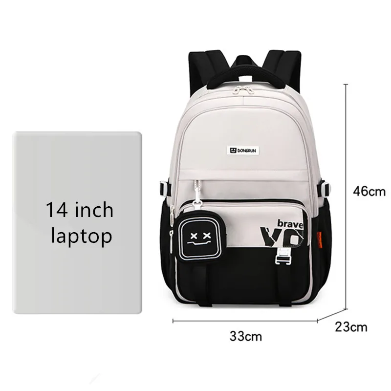 Школьный ранец с кошельком рюкзак для девочек-подростков школьный портфель