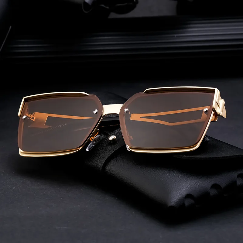 Линзы Por 2024 женские полимерные B7206 овальные солнцезащитные очки для взрослых и