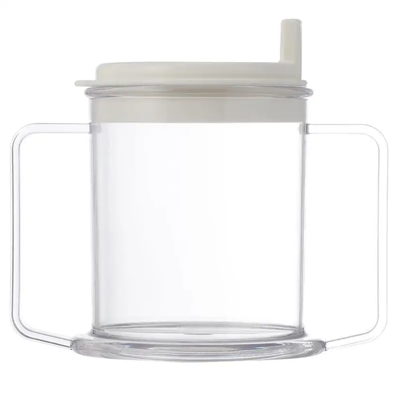 

Cup Elderly Drinking Cups Lightweight Mugs Sippy Cream Beverage Kids Serving Non Ice Seniors Spill Coffee Mug