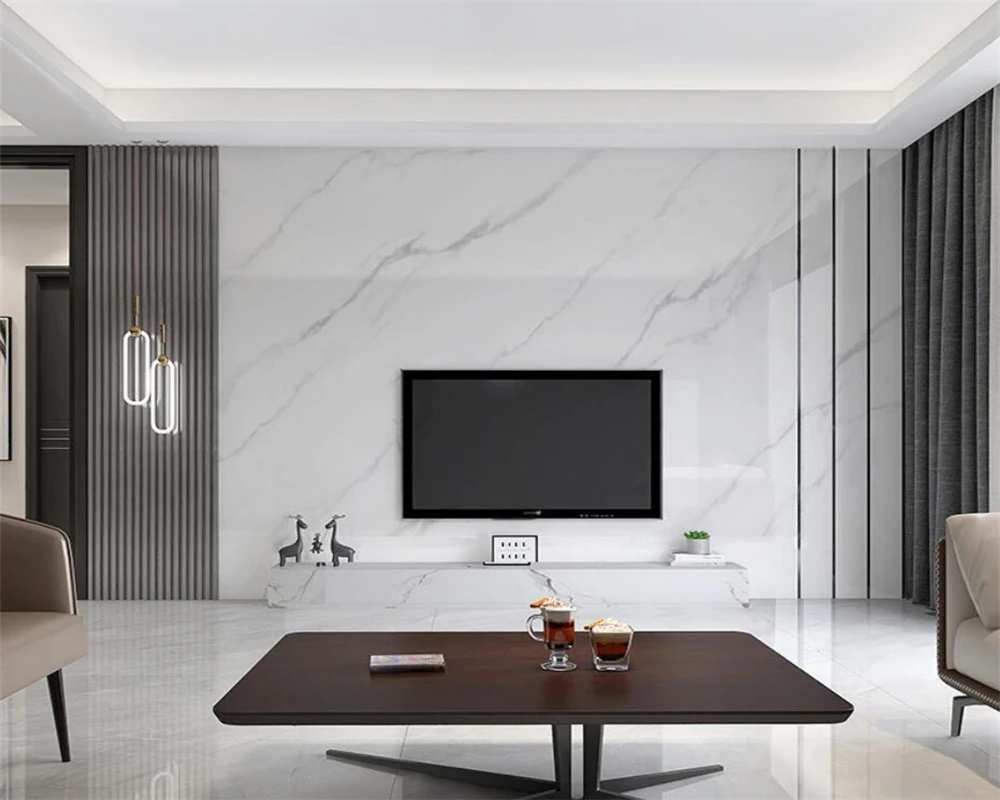 

Обои beibehang papel de parede под заказ, новинка, роскошные простые обои с имитацией мраморной сетки, фоновые обои для телевизора