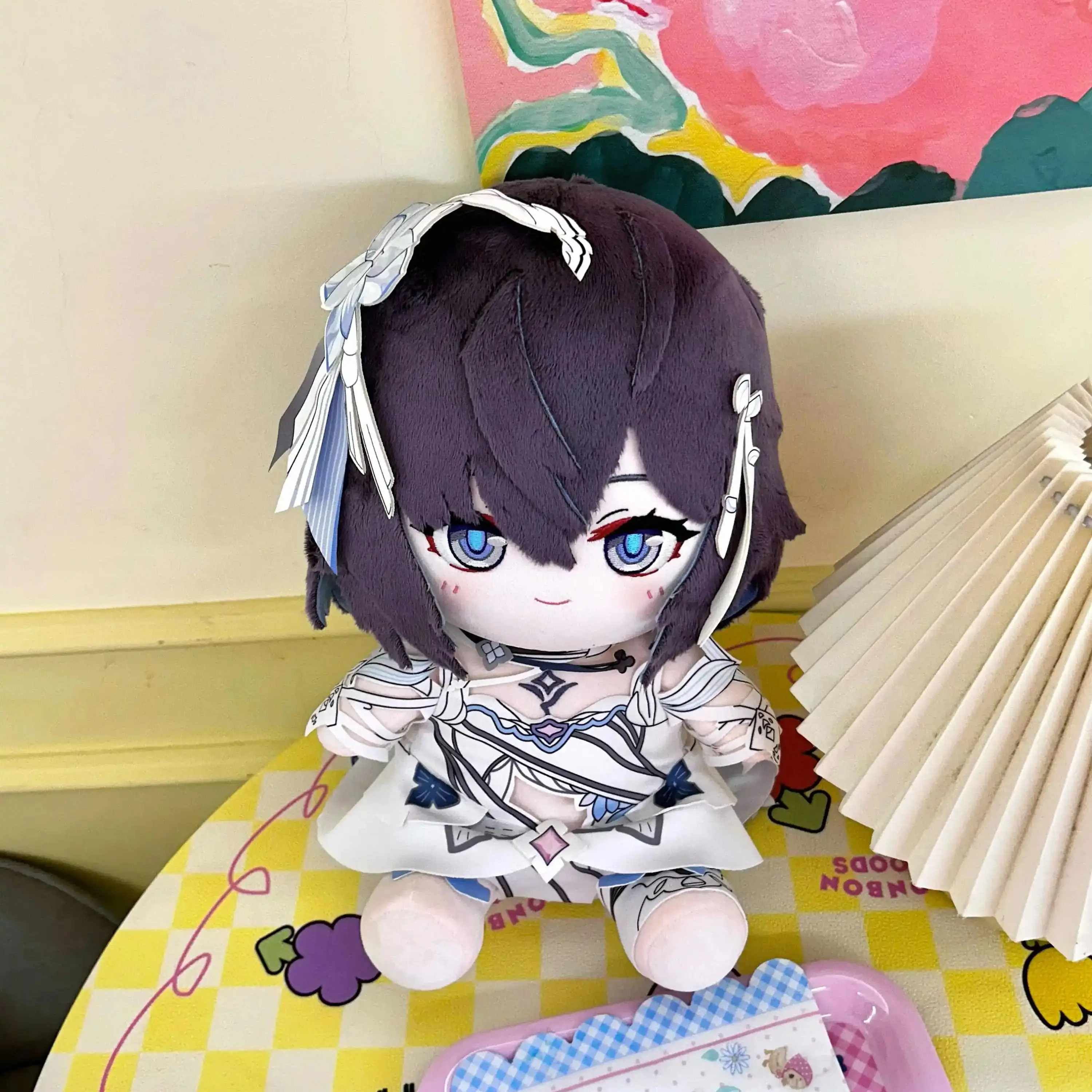 Игра Honkai Impact 3 Seele Vollerei Herrscher of Rebirth 30 см плюшевая кукла для сидения тело мультяшное