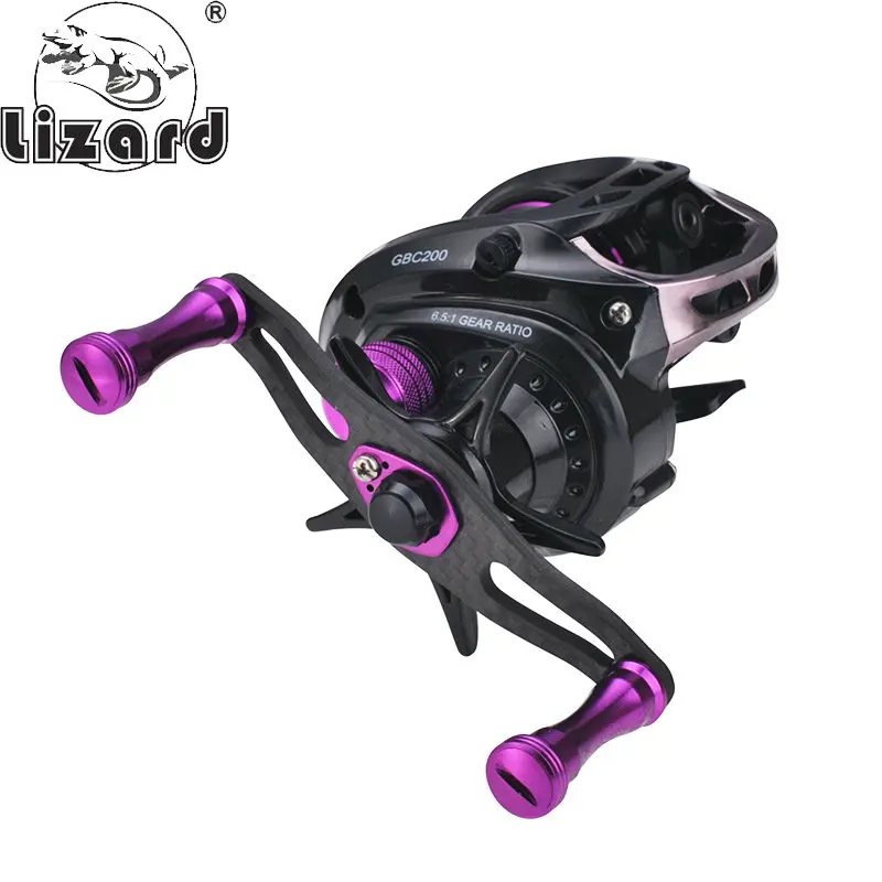 Lizard Microlife Drop Reel Carp Fishing Sea Fishing Anti-bombing Line Submarine Fishing Reel Fishing Tools Light Weight 138g