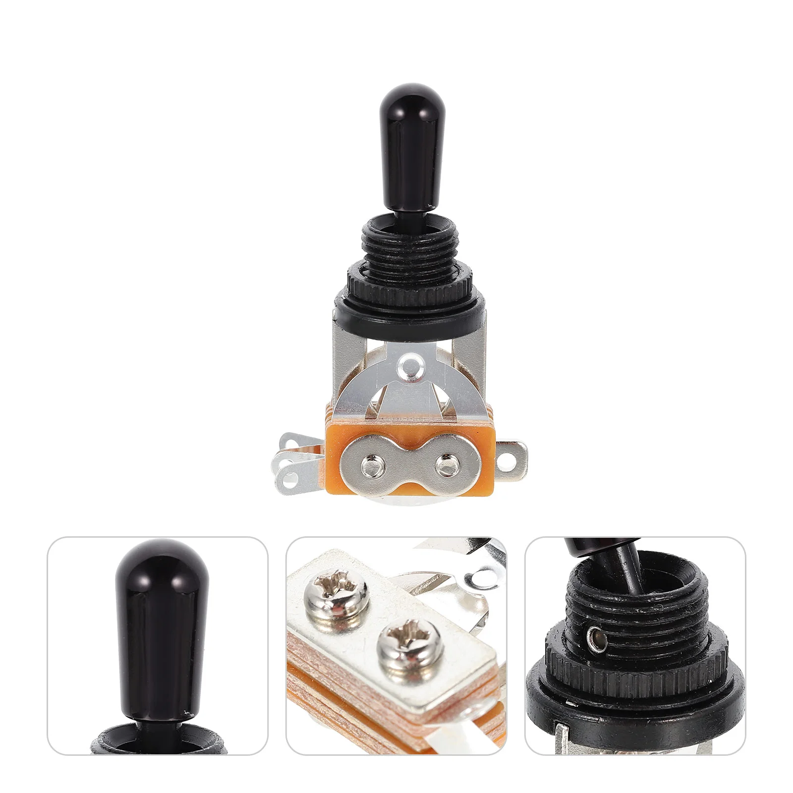 

Electric Guitar Switch 3 Way Toggle Switches Pickup Parts Selector Metal Accessories Mini For