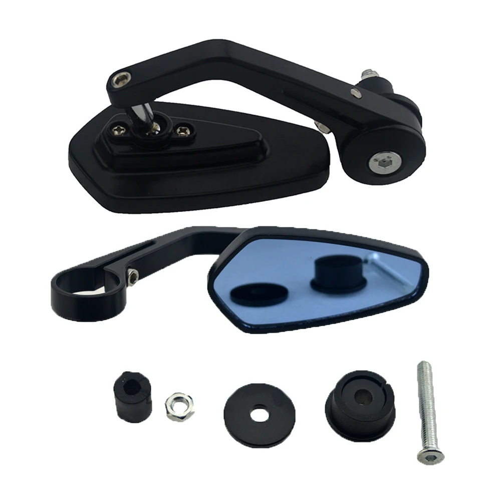 

Motorcycle Tip Rearview Mirrors Scooter Spring Accessories Handlebar End Side Rearviewing Secondary Mirror Sports Car Reflector