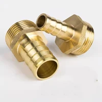 brass pipe fitting 6810121416mm hose barb tail 18 38 14 bsp male connector joint copper coupler adapter
