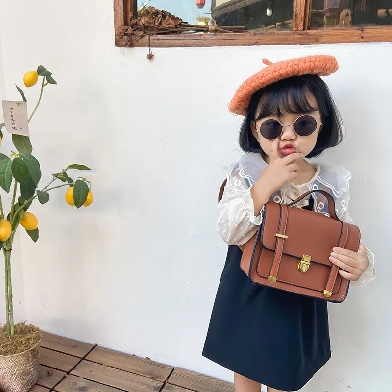 Children's Bags 2021 New Backpack Retro Fashion Girl Small Backpack Internet Celebrity All-Match Casual Pouch Fashion