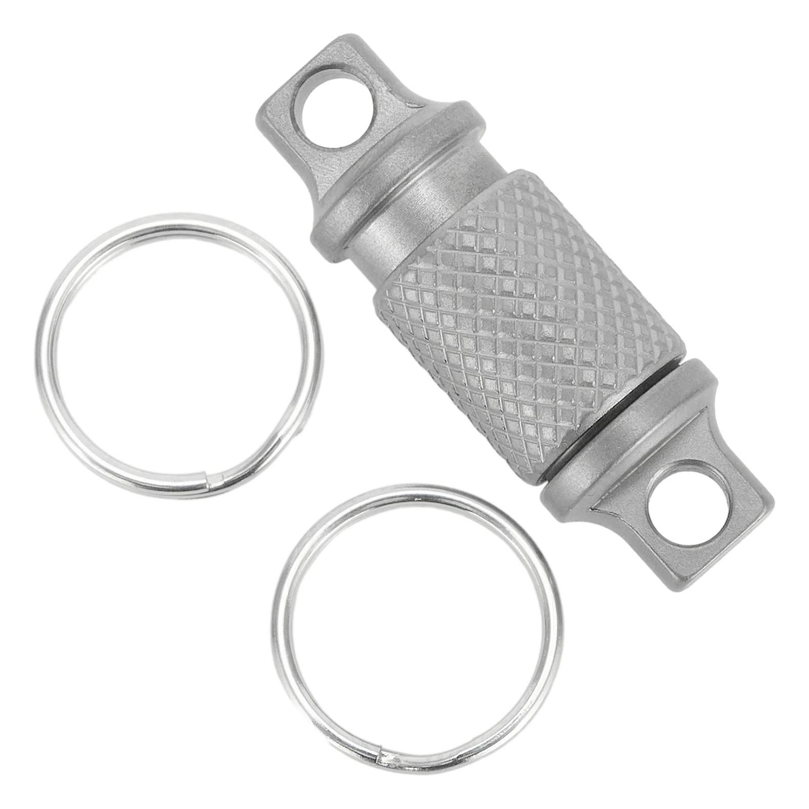 Сверхмощный титановый органайзер для ключей 360° ° Поворотный быстросъемный