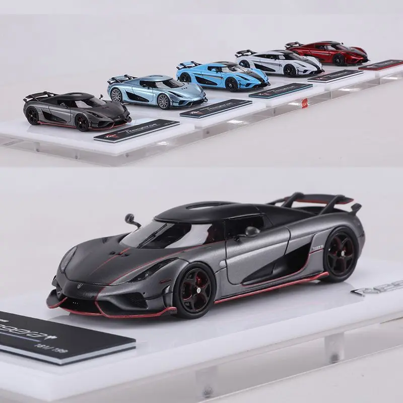 Фото 1:64, новый продукт REGERA на складе, коллекционная модель статического миниатюрного модели автомобиля из смолы, коллекция для взрослых, подарок на фестиваль мальчиков. №2
