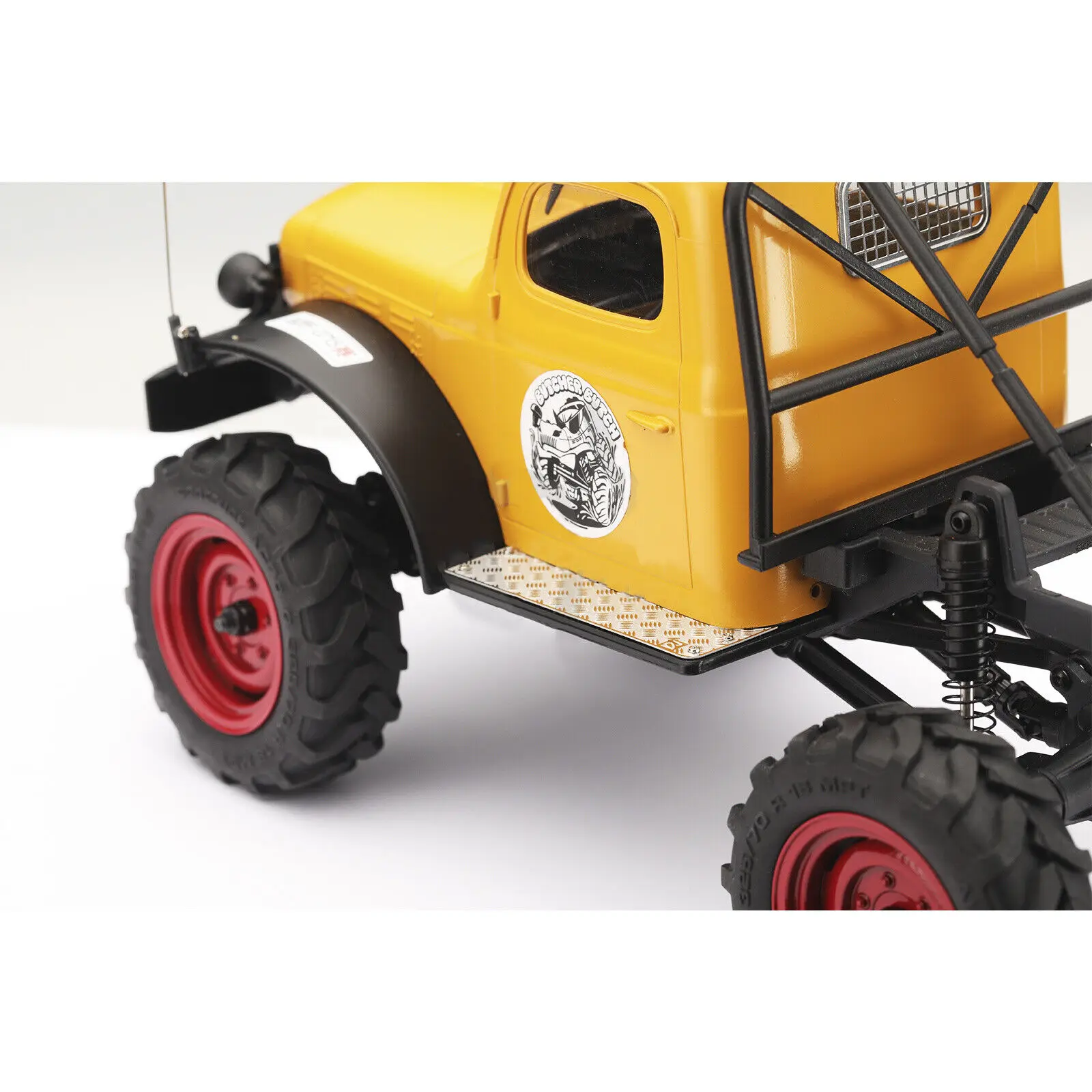 Для FMS FCX24 Power Wagon 1/24 RC автомобиль металлическая боковая педаль набор декоративных