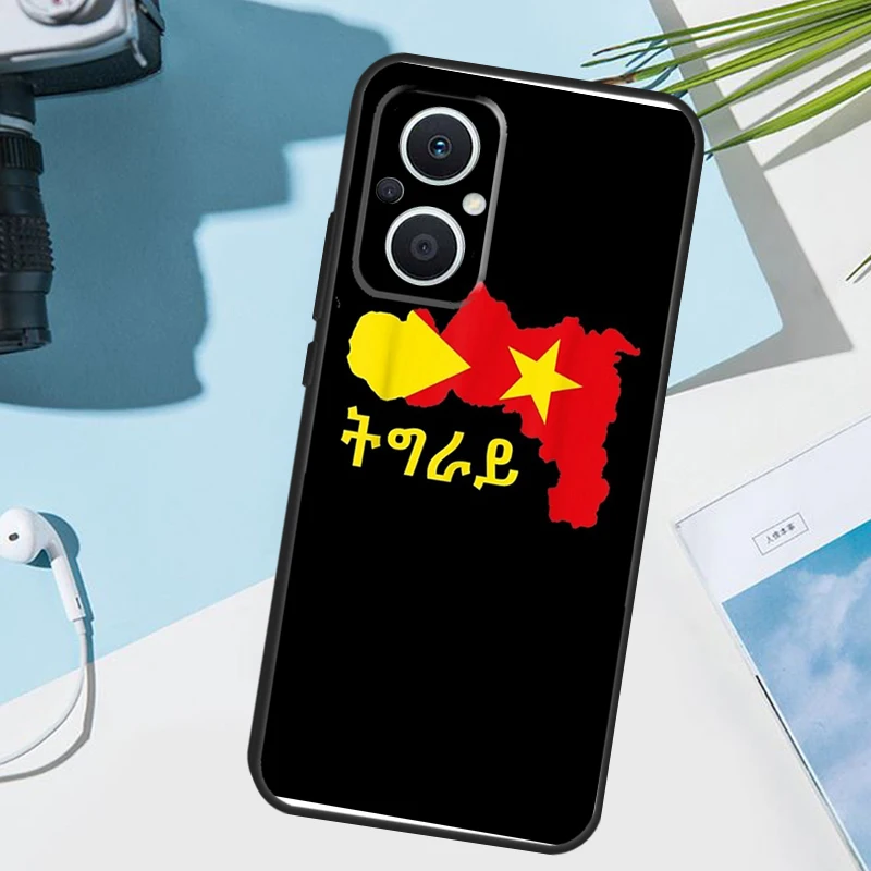 Фото Чехол с флагом Тигрей для OPPO Reno 15 14 F 13F 12F 11F 10 11 12 13 Pro 7 8 Lite, OPPO Find X9 X6 X8 Pro №4
