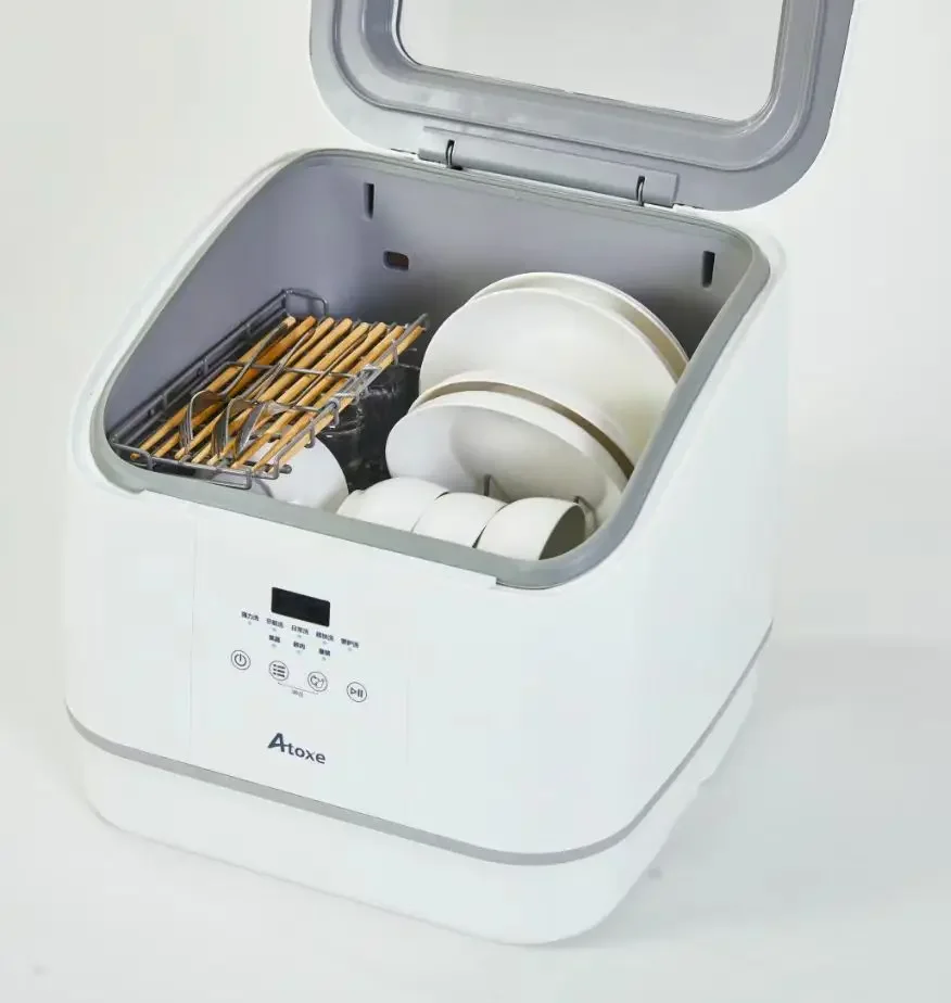 Настольная посудомоечная машина автоматическая столешница из нержавеющей стали