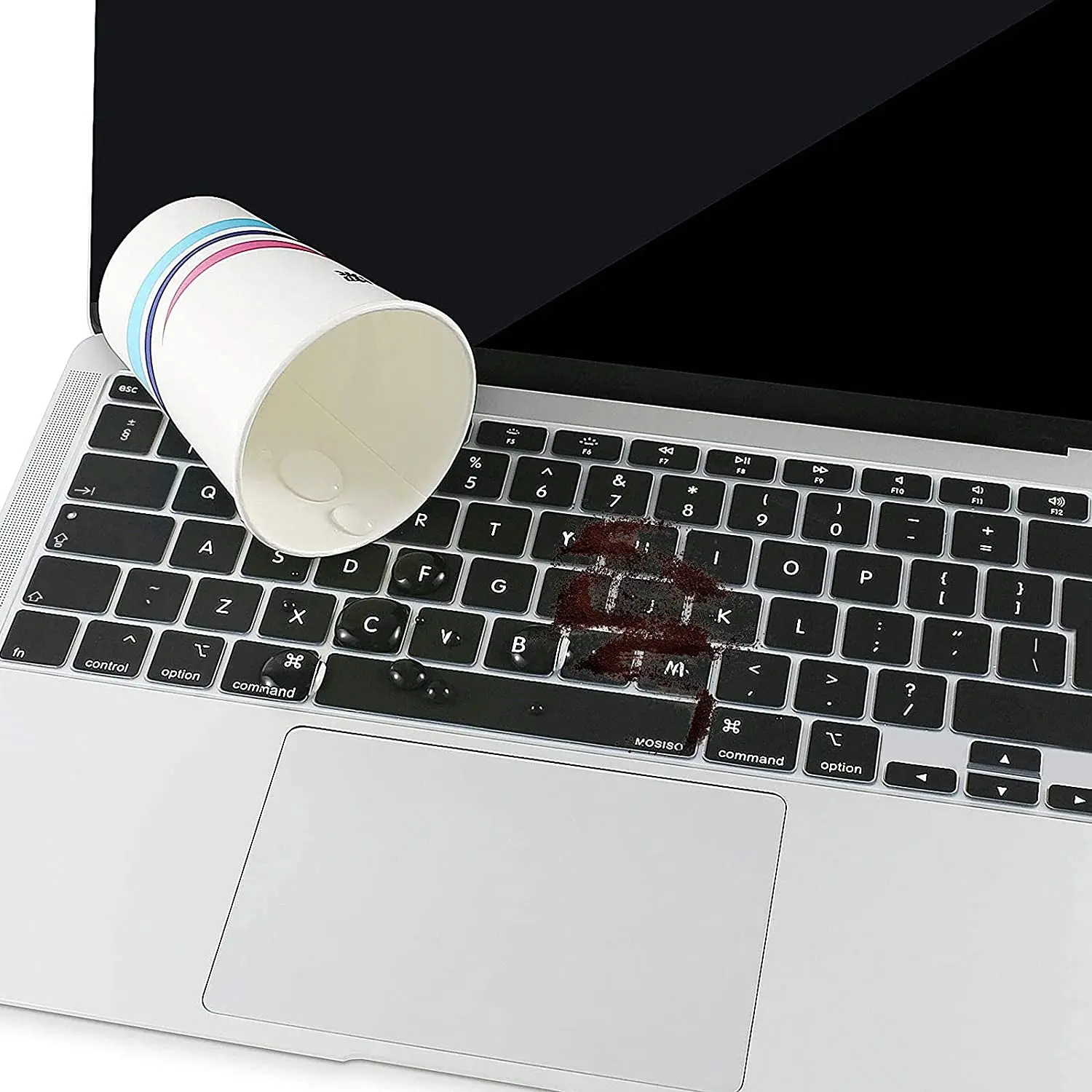 Чехол для клавиатуры MacBook Air 13 дюймов 2022 2021 M1 A2337 дисплей Retina Touch ID