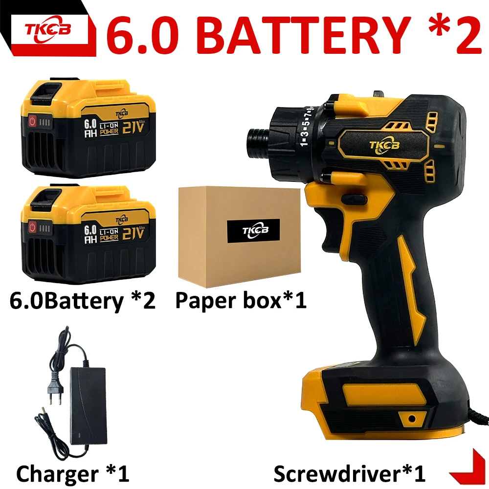 

Беспроводной аккумуляторный шуруповерт TKCB 18V