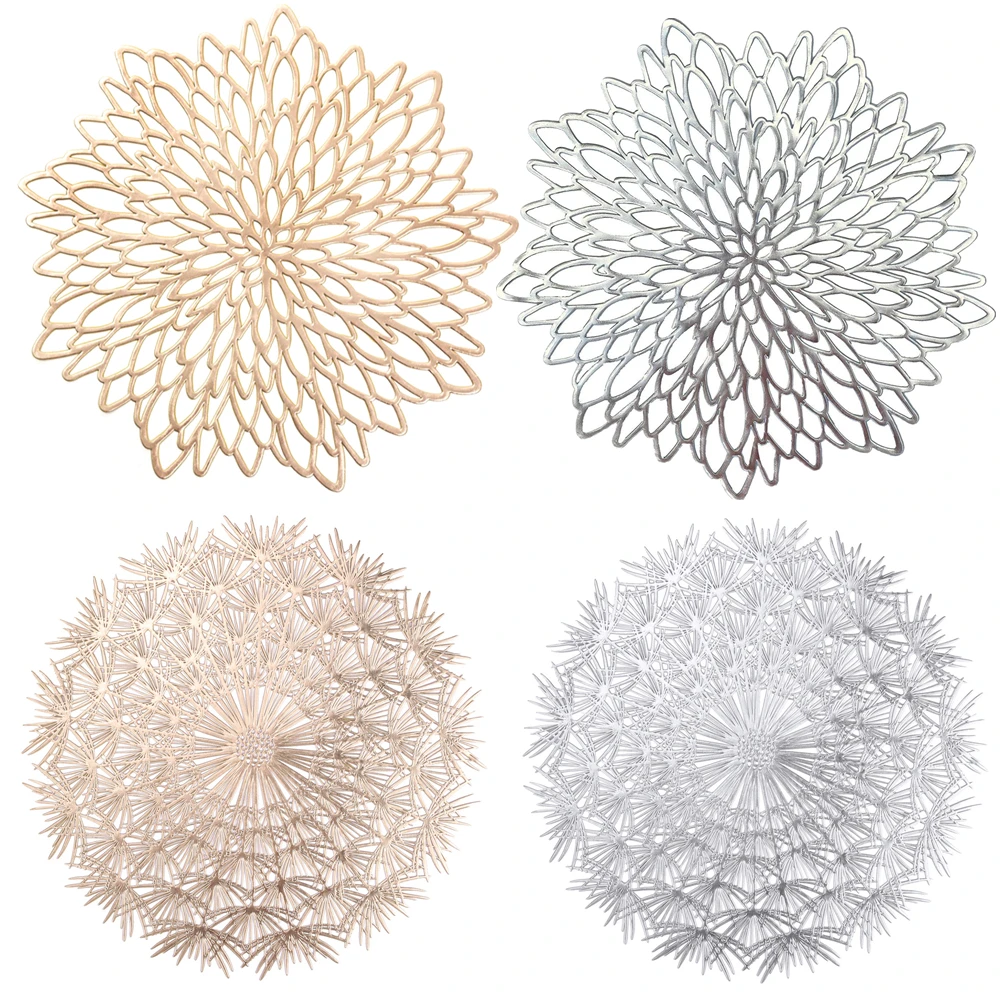 

4/6/8 шт., ПВХ коврики для цветов