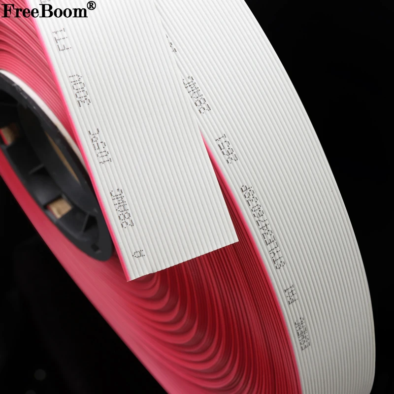 2/5 м 1,27 мм серый плоский кабель для передачи данных провод 10 14 16 20 26 30 34 40 50 60 контактов AWG 28 UL2651 300 В для разъема IDC 2,54 мм