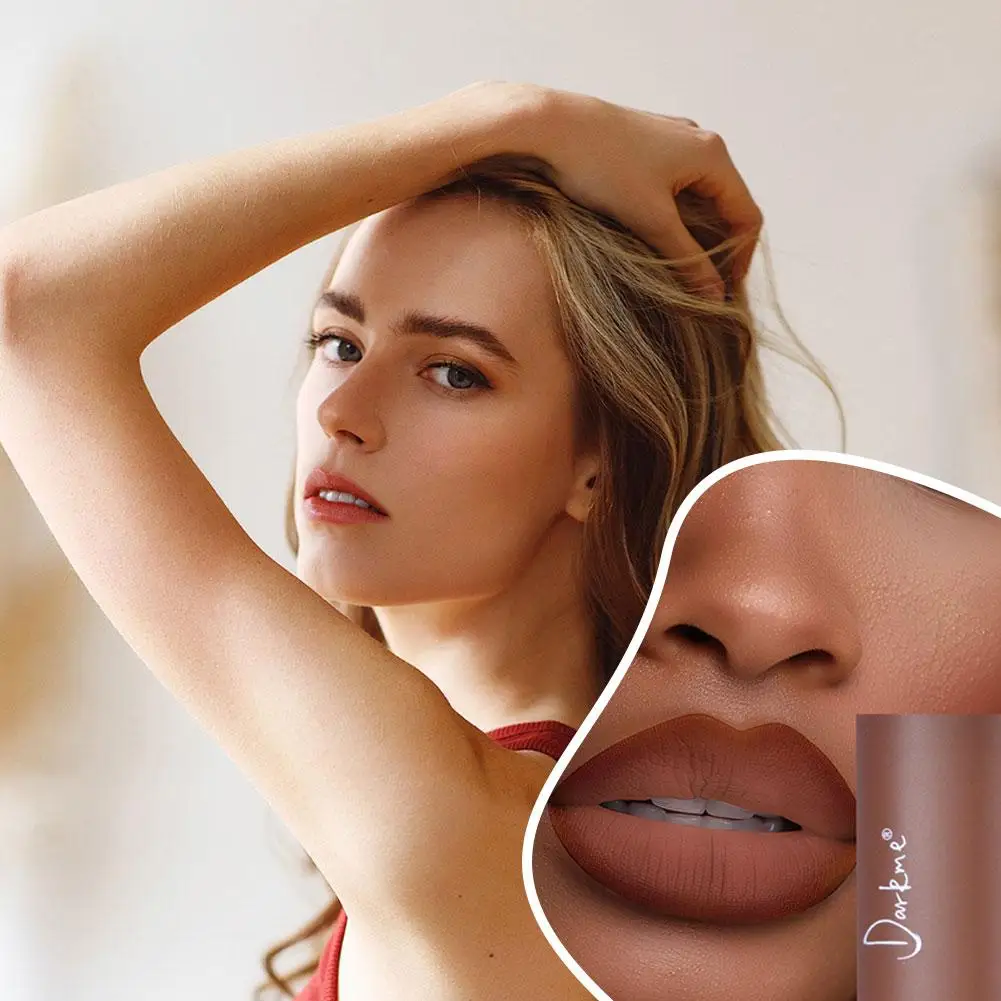 Бархатная губная помада гладкая подводка для губ ручка макияжа устойчивый к