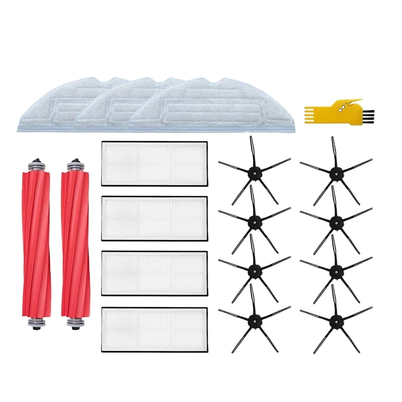 

Top Sale For Xiaomi Roborock Main Brush Mop Cloths Of S7 T7S T7 Plus Robotic Vacuum Cleaner Accessories Replacement Parts