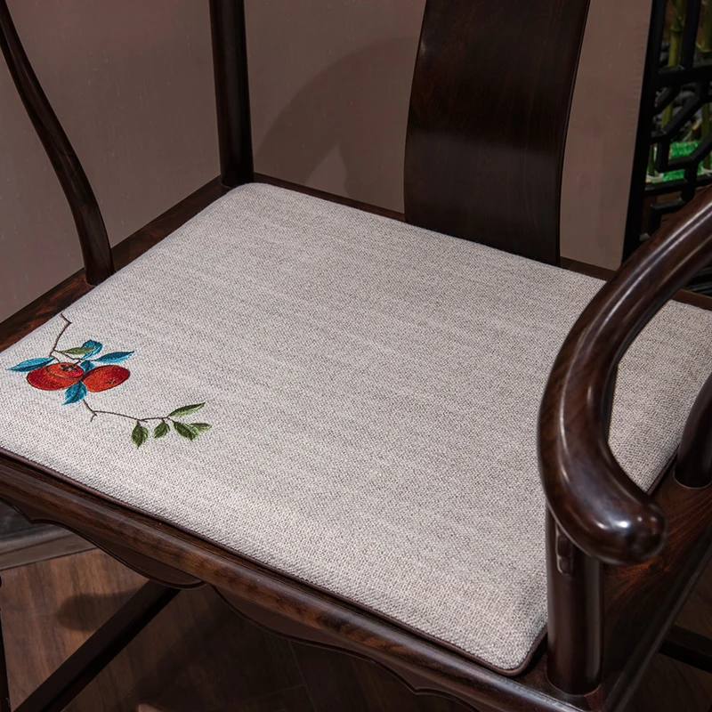 Китайская Подушка для стула подушки дивана из розового дерева искусственная