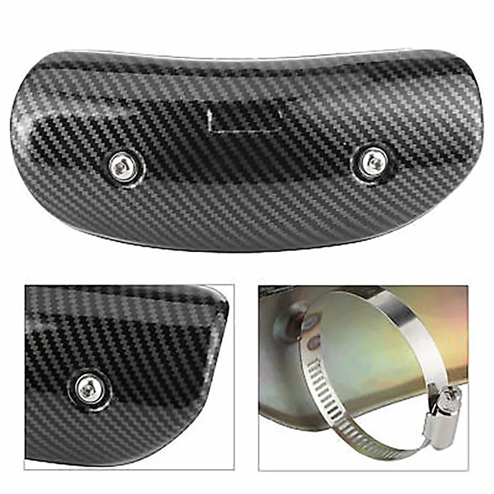 

С винтами, аксессуары для теплового экрана, черная труба из углеродного волокна, защитные детали