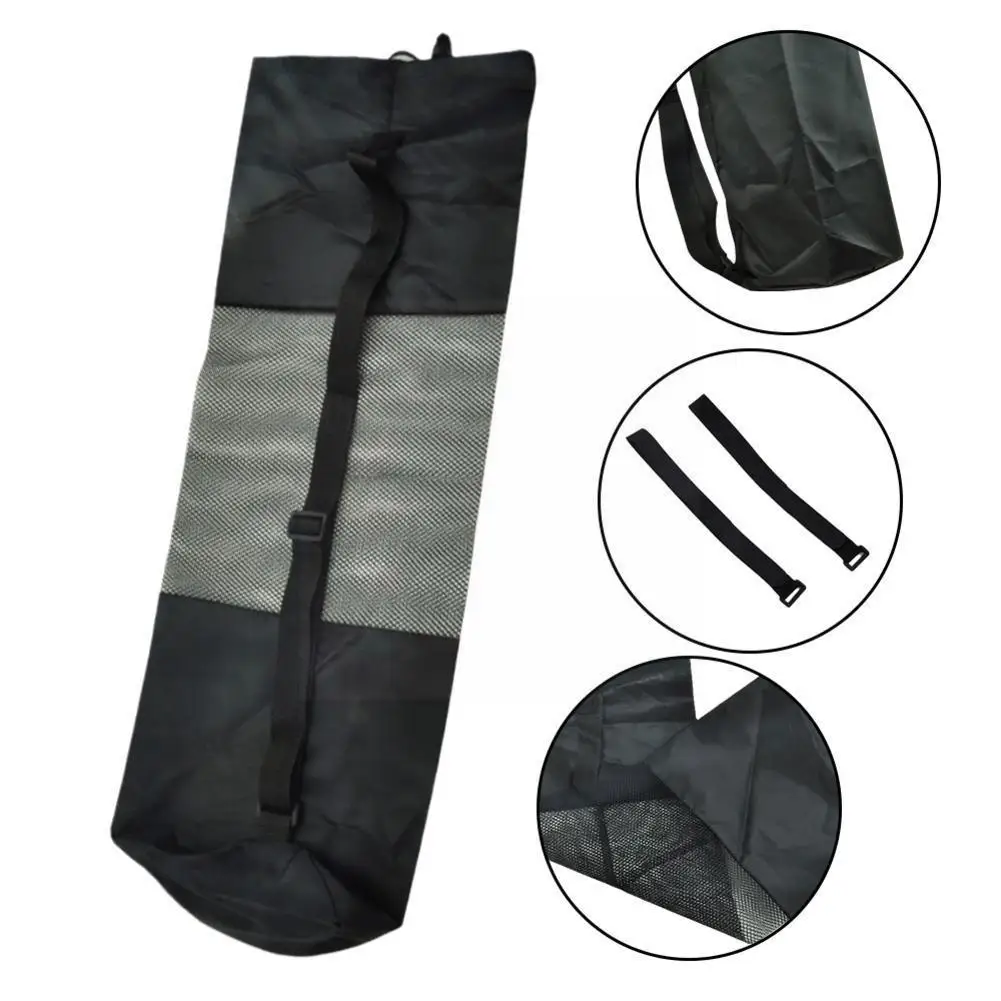 

Polyester Yoga Mat Storage Bag Backpack Fitness Carrier Bags Bags Mesh Sport Sport Style Portable Strap Tool Adjustable G6E4