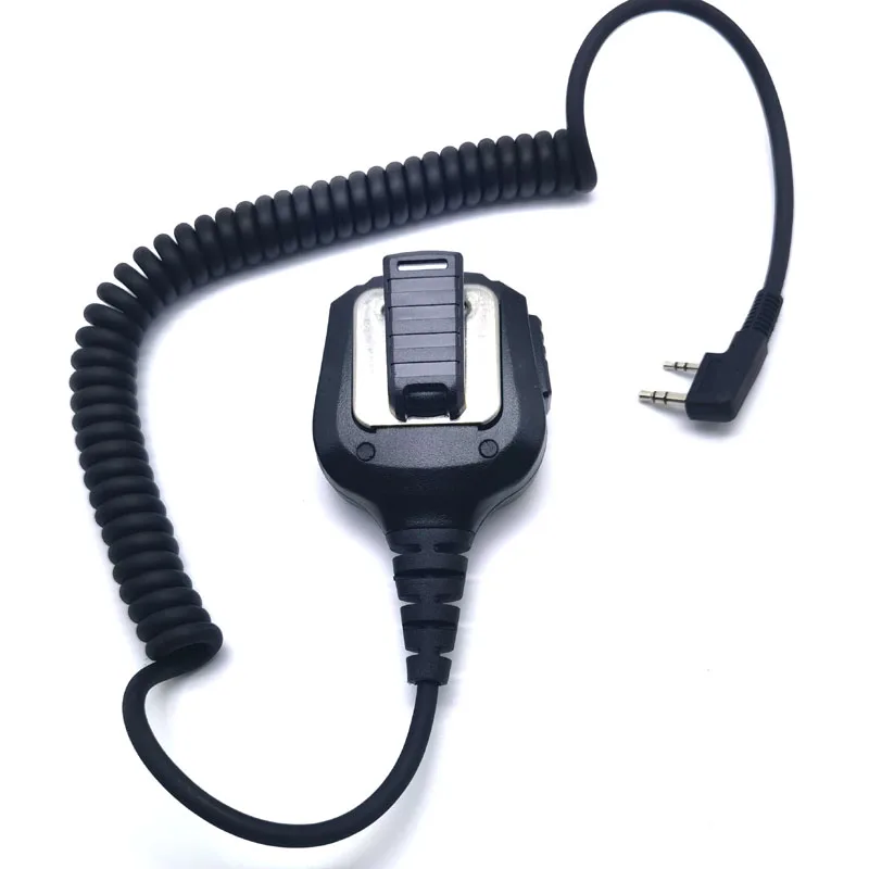Original TYT MD-390 2Pin PTT Mic Shoulder Remote Speaker Microphone for TYT MD-380 MD-390 TH-UV8000D/E UV-380 390 Ham Radio