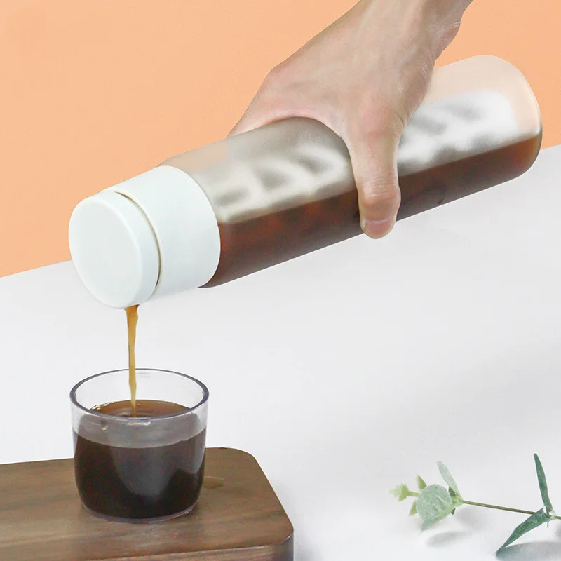 

Cold Brew Coffee Maker Bottle Jug Kettle Glass Milk Juice Coffee Maker Cold Brew Filter 400 mesh Hot and Cold Brew Tea Maker