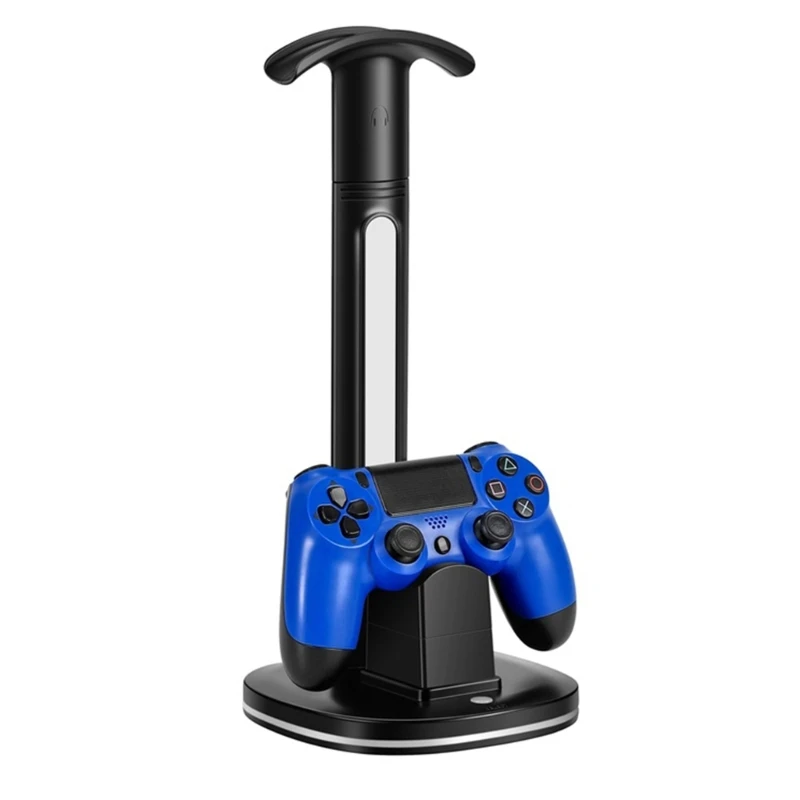 

Wireless Joystick Gamepad Controller Charger USB Charging Dock Base Station With LED Indicator Compatible for PS4 Handle