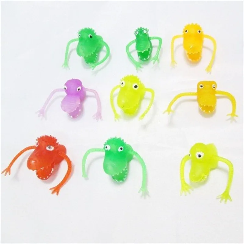 Симпатичные куклы-Динозавры на палец в ассортименте 10/20 шт. | Дом и сад