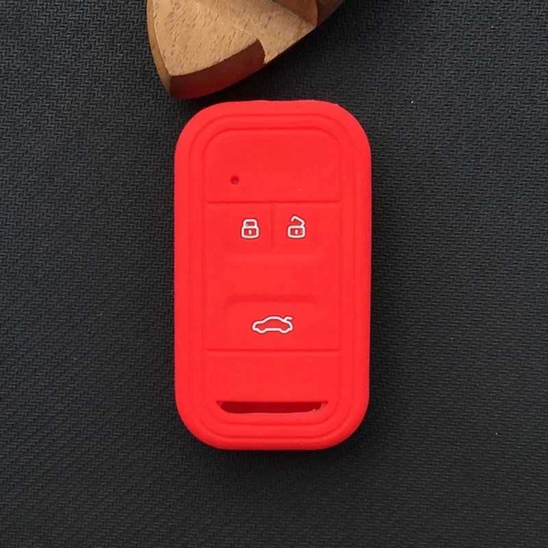 

Резиновый чехол для автомобильного брелока, силиконовый защитный чехол-держатель для Chery Tiggo 4 3 GX Arrizo 5 Tiggo 7 8, чехол для ключа, автоаксессуары