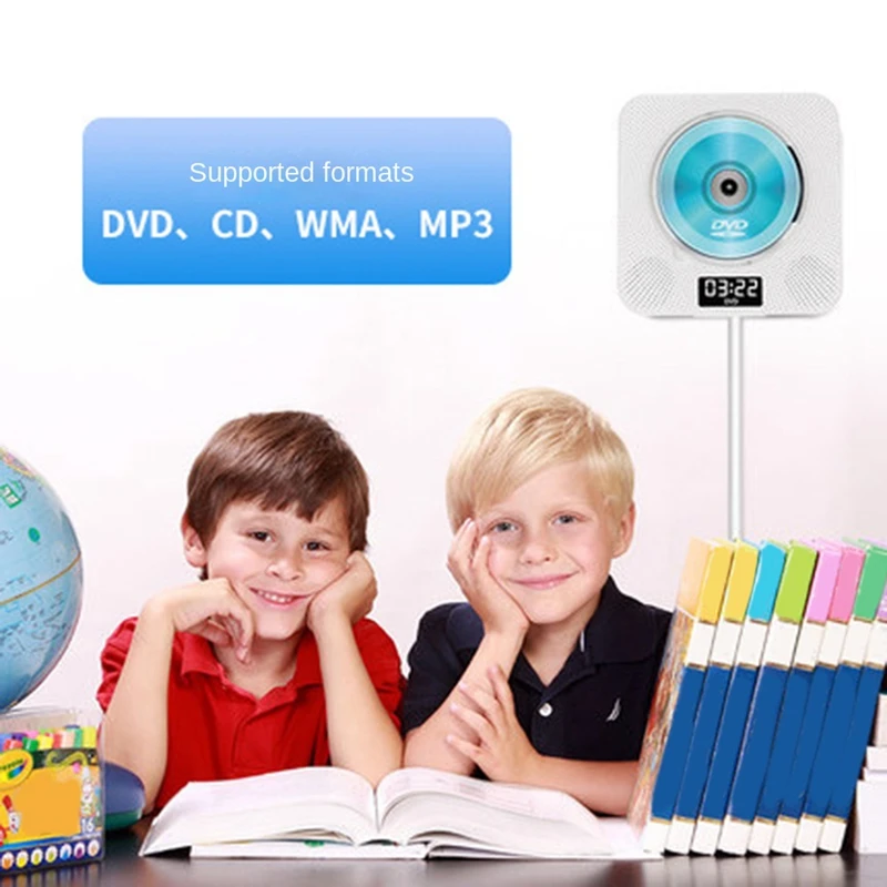 Портативный CD-плеер с Bluetooth белый