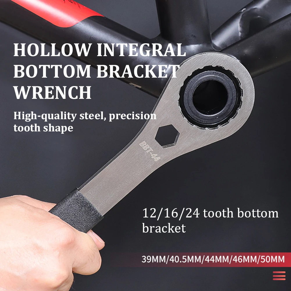 

MTB Bicycle Bottom Bracket Wrench BB44, BB40.5, BB39, BB50-BB386, BBT-46 Bottom Bracket Removal Tool Bike Repair Tools