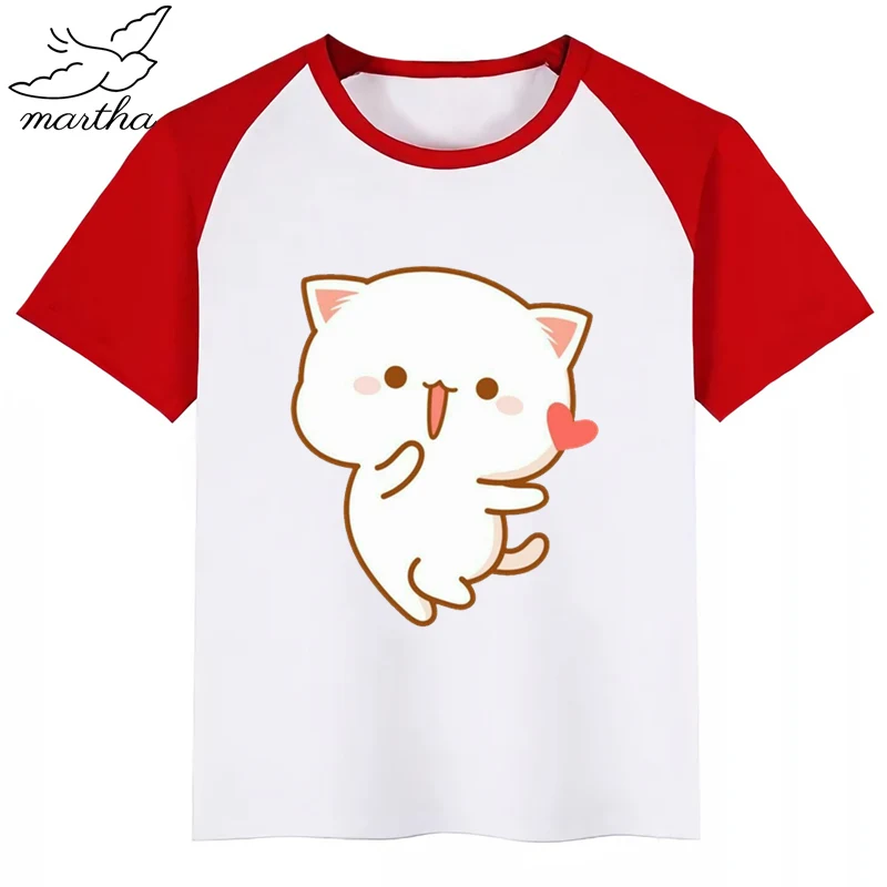Cute Children Cartoon  Print T-shirt Girls/Boys Funny Baby Clothes Kids Autumn Short Sleeve Tshirt，Drop Ship
