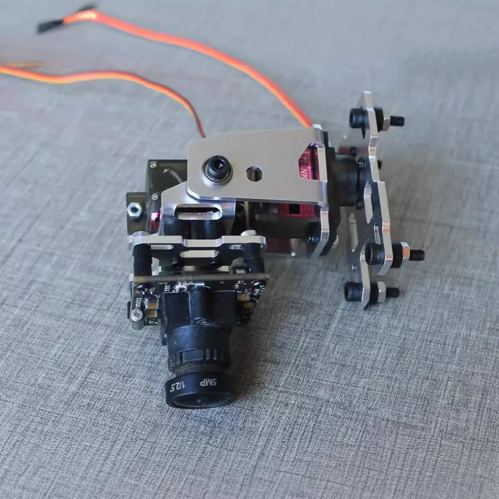 Подвес FPV Gimbal для дрона с 2 металлическими сервоприводами