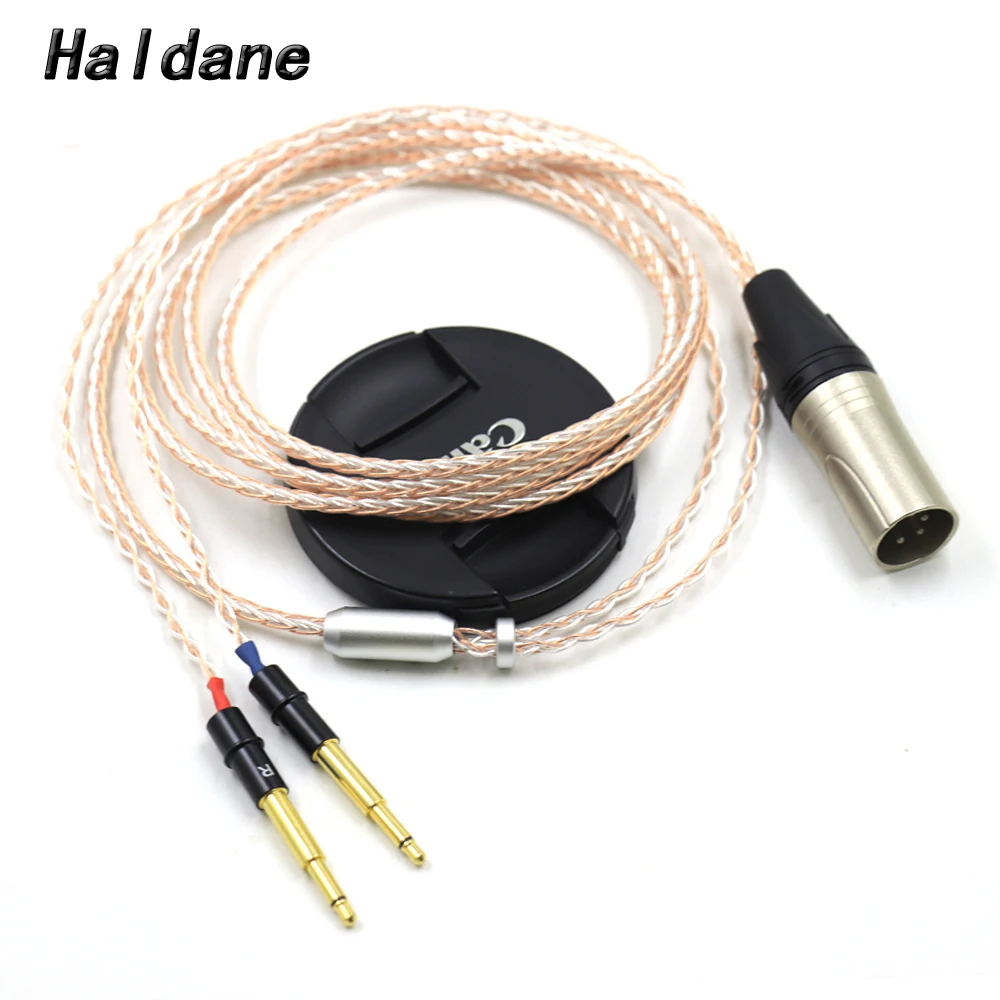 

Haldane HIFI Single Crystal Copper Silver Mix Headphone Upgrade Replace Cable For Meze 99 Classics 99neo ANTONIO 99 NEO NOIR